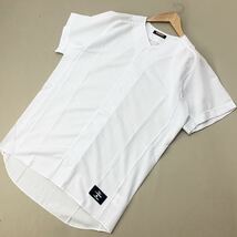 美品 ☆ デサント ☆ DESCENTE メッシュ ユニフォーム 野球 白 ホワイト XO サイズ トレーニング 状態良好 春夏に最適な素材♪■DG121_画像1