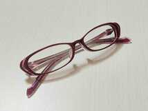 新品 ビビッドムーン　日本製　ブランド　眼鏡　メガネ　セルフレーム　綺麗　可愛い　オシャレ　ピンク_画像2