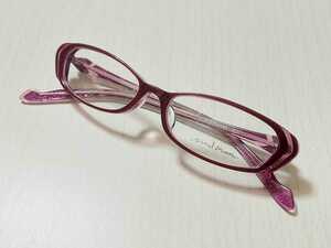 新品 ビビッドムーン　日本製　ブランド　眼鏡　メガネ　セルフレーム　綺麗　可愛い　オシャレ　ピンク