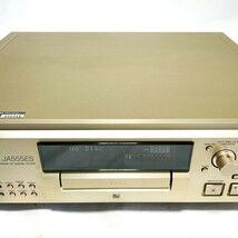 【通電OK】SONY MDS-JA555ES ソニー MDデッキ MDプレーヤー MINIDISC DECK ゴールド オーディオ機器 音響 現状品 ジャンク H685_画像3