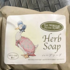 送料無料　ピーターラビット旭化成　ハーブソープ 固形石鹸　HERB GIFT SET PETER RABBIT