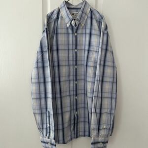 J.crew ジェイクルー チェックシャツ 長袖シャツ M Jクルー jcrew ブルー ブルックスブラザーズ j.PRESS ラルフローレン