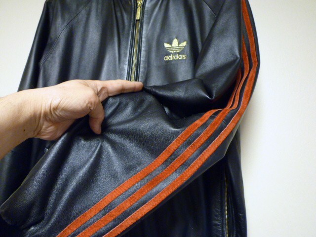 都内で 【入手困難】羊革 adidas アディダス レザー トラック ...