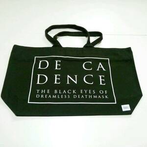 ★カーキ 黒夢 清春 BIG ZIP トートバッグ DE CA DENCE GRIEVE KUROYUME KIYOHARU SADS サッズ