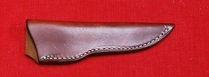 No.S-3 牛革Mini-Blade;㎝位まで・革ケース全長；19cm
