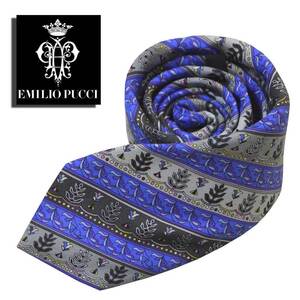  Emilio Pucci necktie [ purple ] goods with special circumstances!