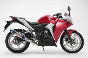 新品 ビームス CBR250R ～2013 (JBK-MC41)用 R-EVO スリップオン ヒートチタンサイレンサー D143-53-P1S BEAMS マフラー ホンダ