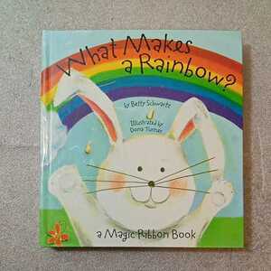 zaa-307♪What Makes a Rainbow? 　Magic Reinbow book ハードカバー 英語版 2000年