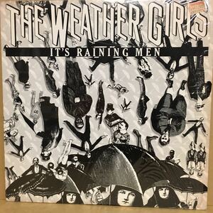 【12'】 オリジナルUS盤 シュリンク付　THE WEATHER GIRLS / IT'S RAINING MEN / ハレルヤ・ハリケーン