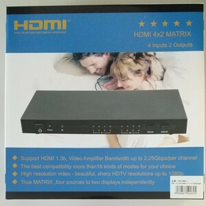 HDMIセレクター 4入力 2出力 400-SW011 ジャンク品