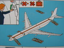 (K22) SAS スカンジナビア航空 安全のしおり エアバス A340-300 飛行機 旅客機 航空機 資料 コレクション_画像6