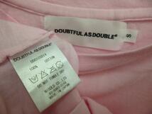 DOUBTFUL AS DOUBLEダウトフルアズダブル Tシャツ_画像2