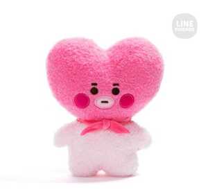 BTS 防弾少年団 BT21公式グッズ LINEフレンズ たっとん ベビー ぬいぐるみ(ピンク) Sサイズ TATA テヒョン テテ キムテヒョン V