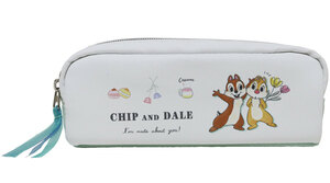 Chip and Dale チップ＆デ-ル フラワー ポーチ ペンポーチ 筆箱★新品【ネコポス発送（全国一律 220円 税込）】