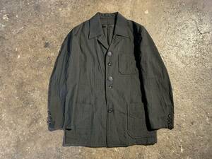 COMME des GARCONS HOMME AD2001 くるみボタンストライプジャケット HE-J028 02SS コムデギャルソンオム