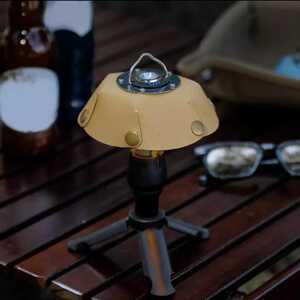 ゴールゼロ LEDランタン かわいいランタンシェード アダプタ2種類付属