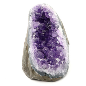 アメジスト クラスター 側面磨き AAA 紫水晶 置き物 原石 364g ウルグアイ産 天然石 1点物 2月 誕生石