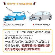 カーバッテリー AMS80D23L デミオ 型式DY3R H18.01～H19.07対応 マツダ ACデルコ 充電制御車対応 AMS_画像5