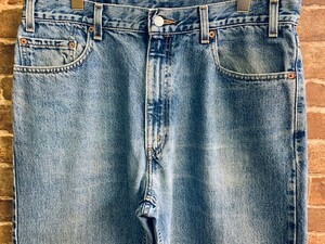 ★99年6月製！90'sビンテージリーバイス.Levi's505.雰囲気◎.ユーズドデニム.W36.古着.90年代.Vintage.ルード系ロックバイカースタイル/30