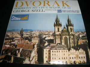 ジョージ・セル ドヴォルザーク 交響曲 第8番 Op.88 クリーヴランド管弦楽団 1958 オリジナル 紙ジャケ 美品