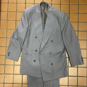  новый товар супер-скидка Oliver MASSUGER двубортный костюм Vintage выставить размер LL редкий модель голубой лаванда серия 59,000. рисовое поле ..bts