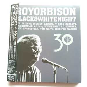 【国内盤帯付き】Roy Orbison / ブラック&ホワイト・ナイト～30周年記念エディション ［CD+DVD］＜完全生産限定盤＞