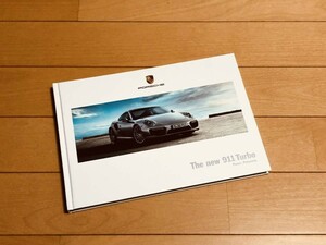 ***[ new goods ] Porsche 991 type 911 Turbo turbo ** Japanese edition thickness . catalog 2016 year 1 month issue ***