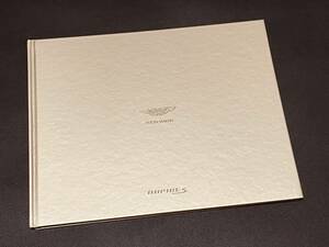 ***[ free shipping ]ASTON MARTIN Aston Martin lapi-doS** Japanese edition thickness . hard cover catalog ***