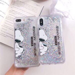 スヌーピー★iPhoneケース★グリッター★スマホケース★キラキラ
