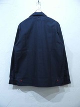 M&M T/C OPEN COLLAR SHIRT(22-MSH-001)/NAVY/Lsize/新品・未使用/10%OFF_画像2