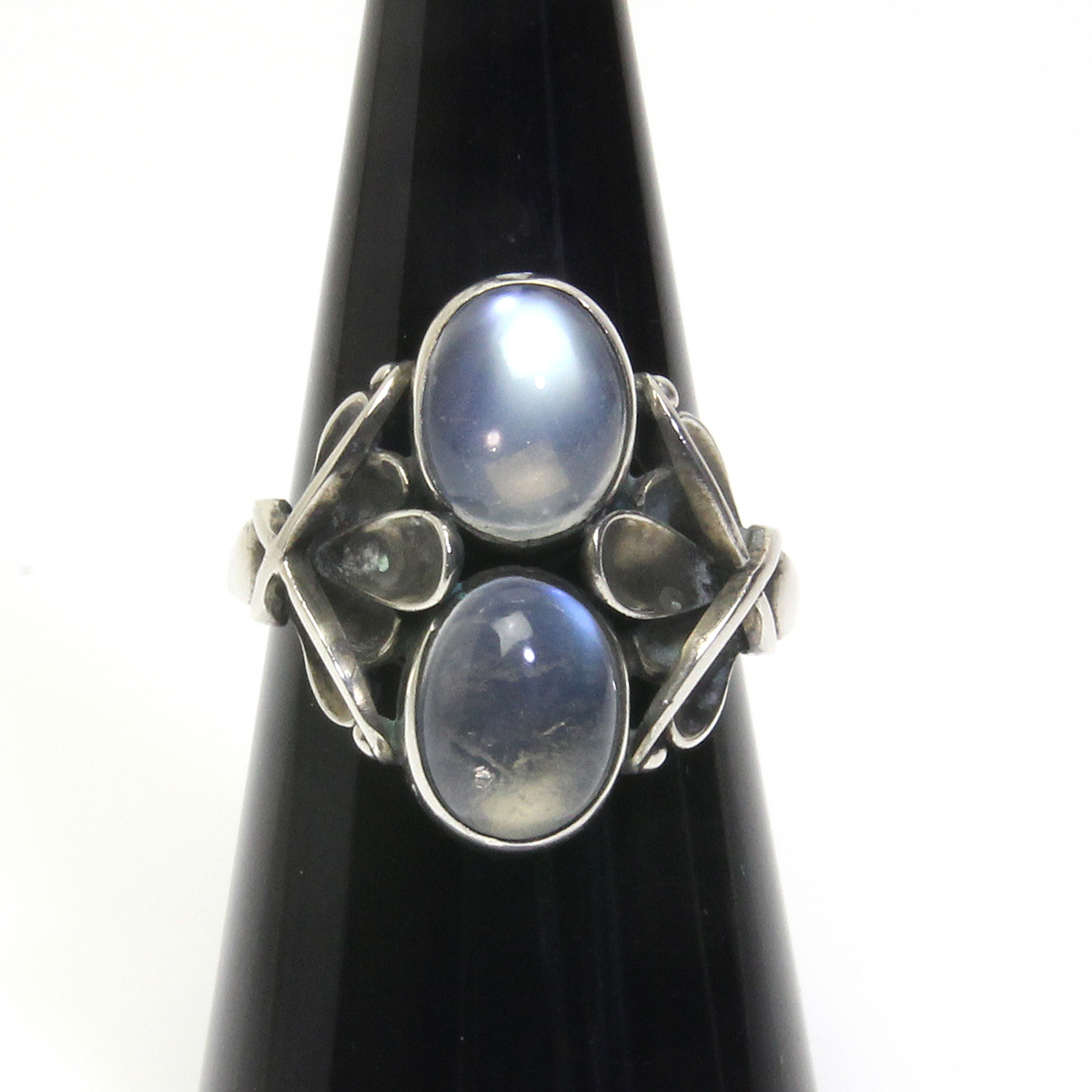 2023年最新】ヤフオク! -「ムーンストーン リング」(Georg Jensen)の