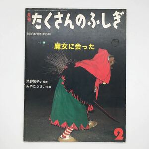 【たくさんのふしぎ】　95号「魔女に会った」　1993年2月号　角野栄子　みやこうせい