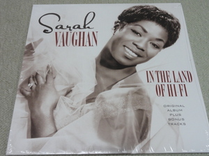 Sarah Vaughan　サラ・ヴォーン　In The Land Of Hi-Fi （180グラム重量盤レコード/Vinyl Passion）新品同様