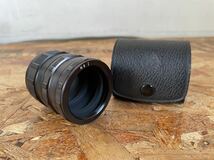 ASAHI PENTAX 接写リング extension tube アサヒ ペンタックス エクステンション チューブ No.1 2 3 OPT Co JAPAN 中間リング ケース付き_画像1