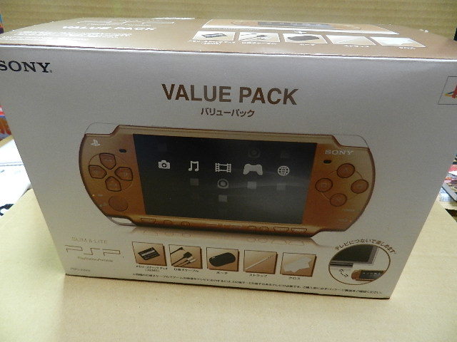 セール中  新品未開封 (バリューパック) マットブロンズ 2000 PSP 携帯用ゲーム本体