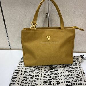 VALENTINO CHRISTY/ ヴァレンティノ・クリステイー　★フェルトカバン　★ハンドバッグ　★からし色　★未使用