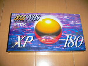 * новый товар TDK XP180 S-VHS видеолента 1 шт. SVHS VHS 3 раз 9 час BS радиовещание 180 минут 540 минут super VHS цифровой аудио ST-180XPK*