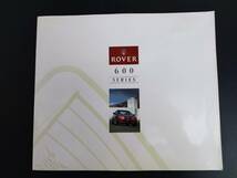 ROVER ローバー【600 SERISE / 600シリーズ】カタログ_画像1