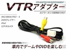 メール便 VTR外部入力ケーブル メスタイプ ハイエース/レジアスエース KDH20#/22# TRH20#/21#/22# 200系 トヨタ カーナビ モニター_画像1