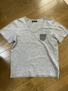 SHIPS T-shirt pocket T Ships gray beautiful goods 