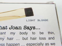 ヘアケア用品★Joan Rivers BEAUTY Great Hair Day ヘアカラーパウダー LIGHT BLONDE_画像7