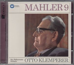 [2CD/Warner]マーラー:交響曲第9番ニ長調/O.クレンペラー&ニュー・フィルハーモニア管弦楽団 1967.2