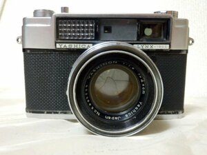 祖m-138《YASHICA LYNX-1000 ヤシカ フィルムカメラ L1070246/1:1.8 f=4.5cm 本体 レンズ セット