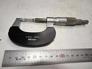 93-6)mitsutoyo> going straight ahead type blade micro meter 