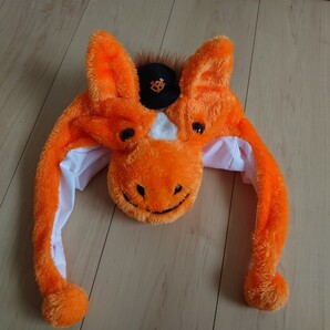 新品同様:公式:読売 ジャイアンツ 応援グッズ 群馬県敷島球場 限定!! 帽子キャップ ぐんまちゃんコラボ