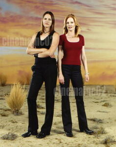海外ドラマ『CSI:科学捜査班』キャサリン(マーグ・ヘルゲンバーガー)&amp;サラ(ジョージャ・フォックス)の写真