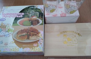 すみっコぐらし ティータイムセット 木製カトラリー グラスセット