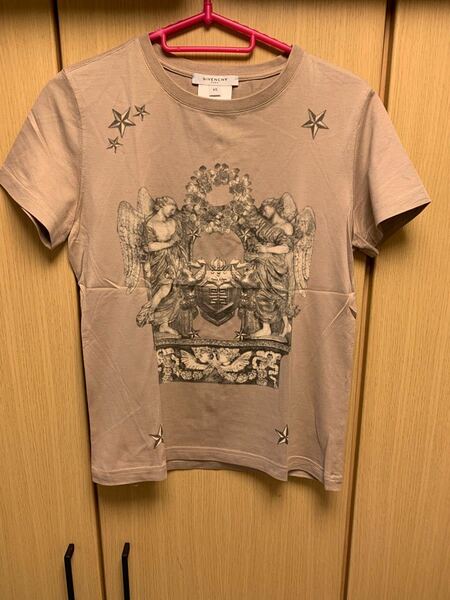 正規 09AW GIVENCHY ジバンシー ジバンシィ ゴシック Tシャツ ベージュ XS■品番9A 8859 50