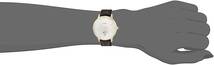 フィールドワーク 腕時計 アナログ スヌーピー ブラック 革ベルト シンプル ギフトBOX入り ファッション オシャレ かわいい プレゼント_画像5