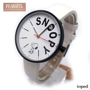  field Work wristwatch analogue Snoopy white leather belt simple stamp entering fashion dressing up lovely present 